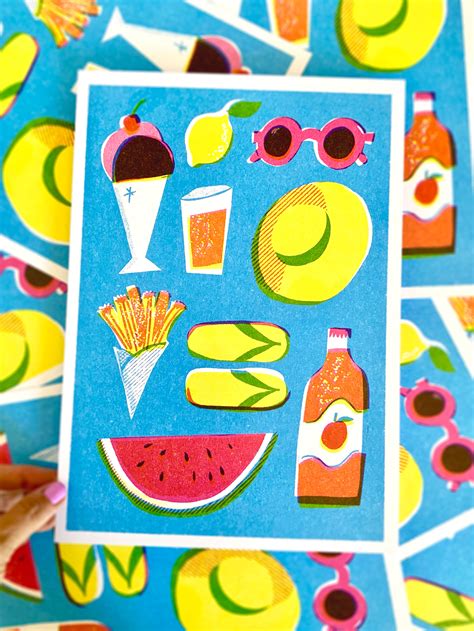 Summer prints! on Behance