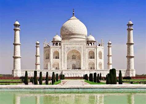 The Taj Mahal site and its beauty