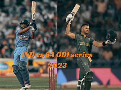 IND vs SA ODI series 2023: Date, schedule, venue, squads & live-streaming details | All you need ...