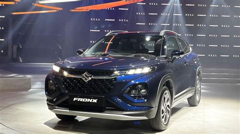 Maruti Fronx compact SUV, based on Baleno, showcased at Auto Expo 2023 | HT Auto