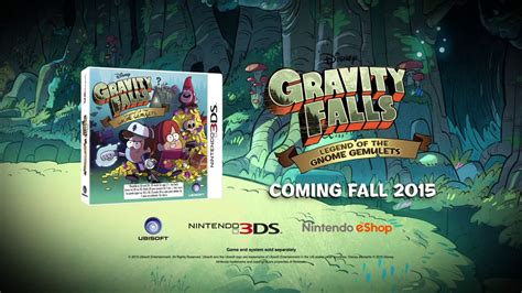 Gravity Falls - Legend of the Gnome Gemulets - 3DS Game Trailer - YouTube