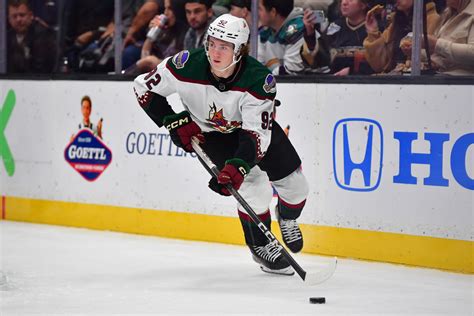 Why Logan Cooley has Seen Decrease in Minutes - The Hockey News Arizona Coyotes News, Analysis ...