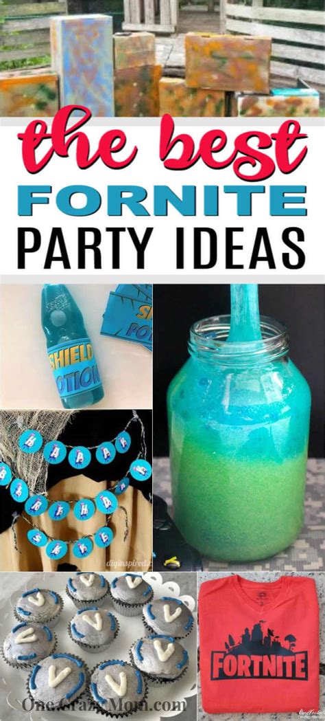 The Best Fortnite Birthday Party Ideas - One Crazy Mom