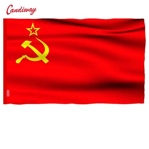 Candiway Rouge CCCP Drapeau Union des Républiques Socialistes ...