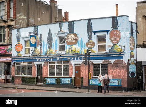 The Prince of Wales pub on Gloucester Road, Bristol UK Stock Photo - Alamy