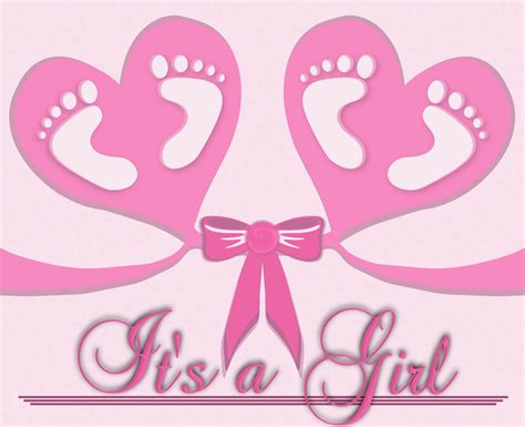 Baby Girl Birth Announcement Free Stock Photo - Public Domain Pictures