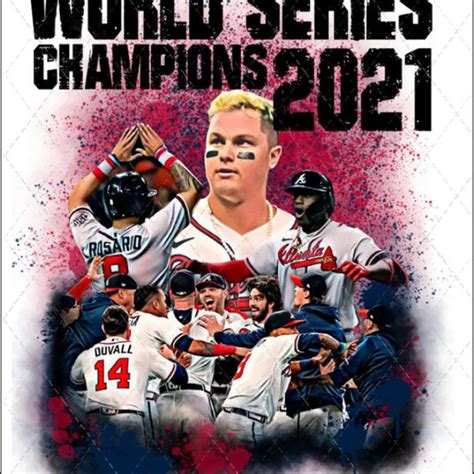 2021 World Series Champs With Trophy - Etsy