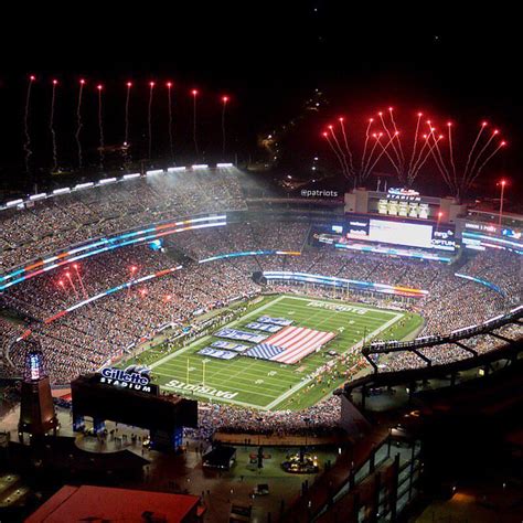 Opening night at Gillette Stadium | New england patriots, New england, Patriots