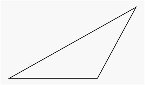 Scalene Triangle - Obtuse Angle Triangle Png , Free Transparent Clipart ...