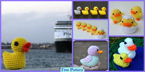 Crochet Duck Amigurumi - Free Patterns - DIY 4 EVER