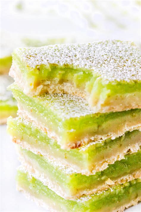 Lime Bars - Mama Loves Food