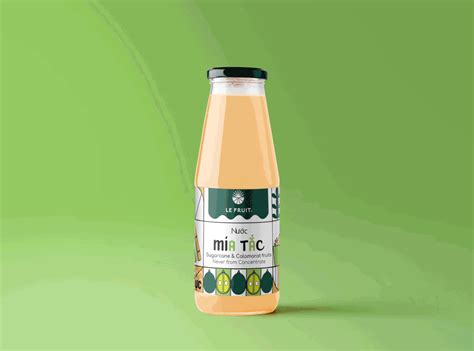 LE FRUITS Product label REDESIGN on Behance