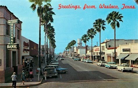 transpress nz: cars in Weslaco, Texas, 1961