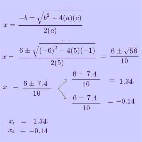 ejercicios de ecuaciones cuadráticas resueltas | Matemáticas modernas | Blog de matematicas ...