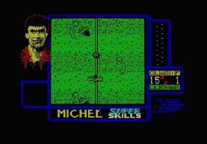 Míchel Fútbol Master + Super-Skills (1989) Dinamic - El Mundo del Spectrum