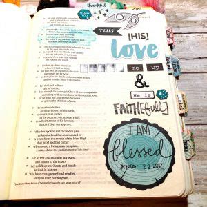 9 Easy and Simple Bible Journaling Ideas