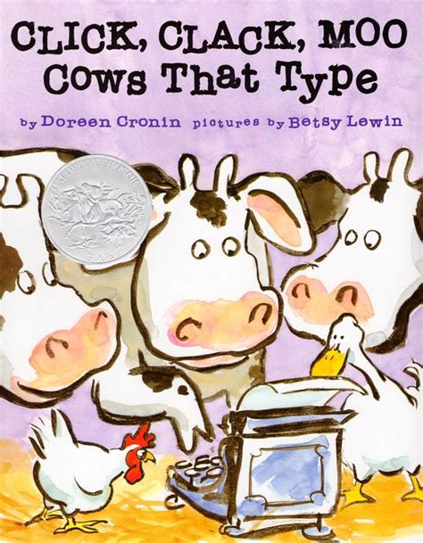 Click Clack Moo Cows That Type (Click Clack Book) (Hardcover)