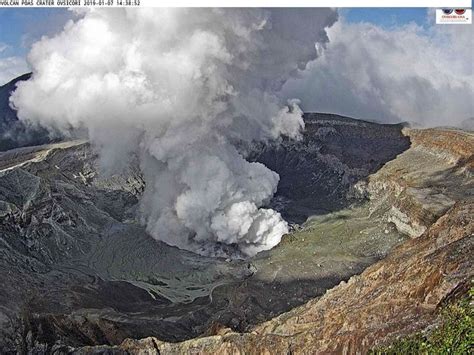 Poas - phreatic eruption from 07.01.2019 / 14h38 - Ovsicori photos ...