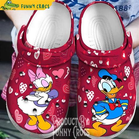 Daisy And Donald Duck Crocs Clogs - Discover Comfort And Style Clog Shoes With Funny Crocs