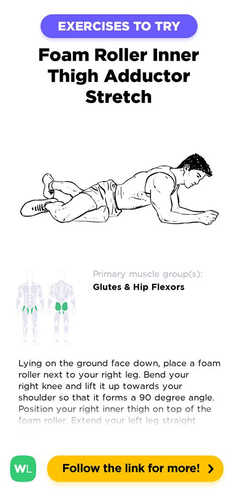 Foam Roller Inner Thigh Adductor / Adduction Stretch – WorkoutLabs ...