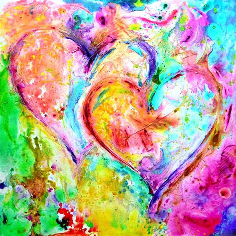 Buy Love & Heart Paintings on Canvas - Ivan Guaderrama Art Gallery