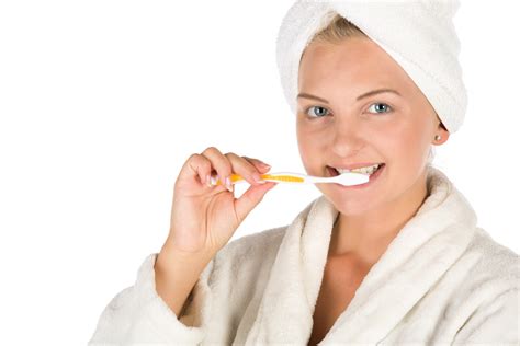 Woman Brushing Teeth Free Stock Photo - Public Domain Pictures