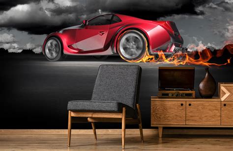 Car Wallpapers & Wall Murals | Wallsauce UK