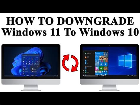 How To Downgrade From Windows 11 to Windows 10 - YouTube