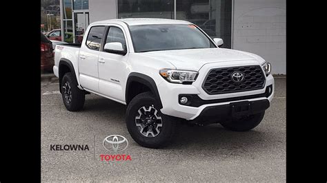 2021 Toyota Tacoma TRD Off Road Super White - YouTube