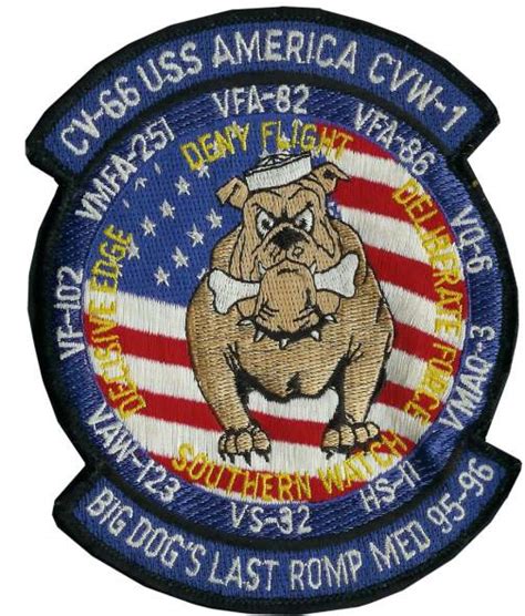 USS America (CV 66) Patch Gallery