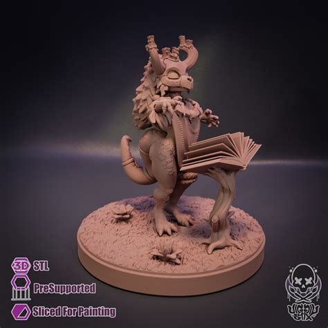 Moon Forest Witch Kobold 3D model 3D printable | CGTrader