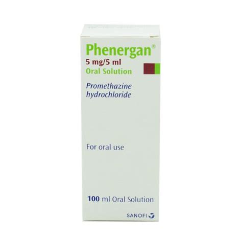 Phenergan Promethazine Oral Solution 5mg/5ml 100ml | Inish Pharmacy ...