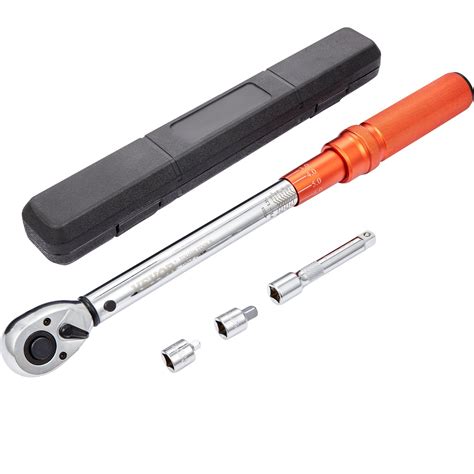 VEVOR Torque Wrench, 1/2-inch Drive Click Torque Wrench 10-150ft.lb/14 ...