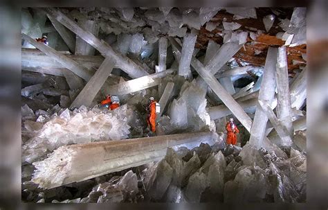 Cave of Crystals "Giant Crystal Cave" at Naica - Mexico – Geology In