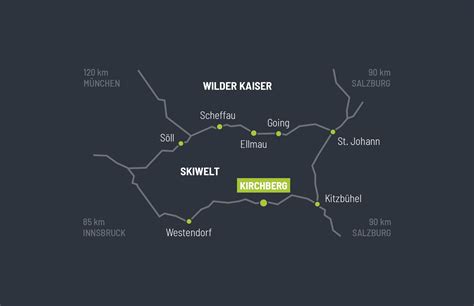 Ihre Anreise nach Kirchberg in Tirol