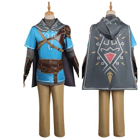 The Legend of Zelda: Tears of the Kingdom TOTK Link Cosplay Costume Ha