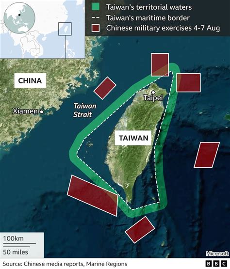 Taiwan braces as China drills follow Pelosi visit