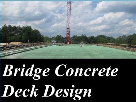 Bridge Deck Design - YouTube