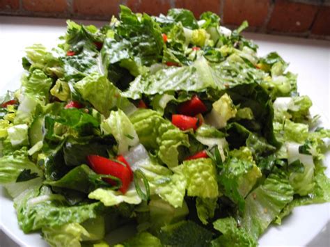 Green Salad with Zesty Lemon Garlic Dressing : Recipes : Cooking Channel Recipe | Cooking Channel