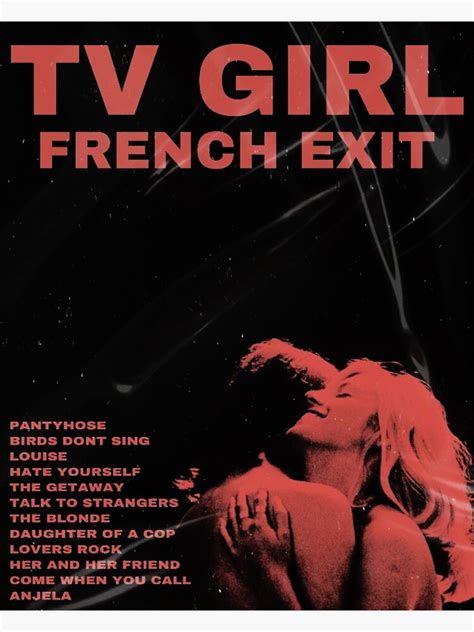 "TV Girl - French Exit" Sticker for Sale by tashabowers | Redbubble