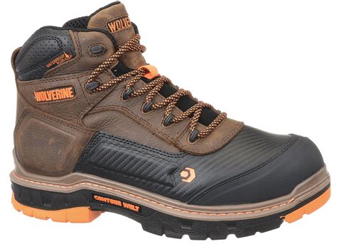 Wolverine W10717 Wolverine Work Boot: EW, 9, Hiker Boot Footwear, Men's, Brown, Best, 1 PR W10717