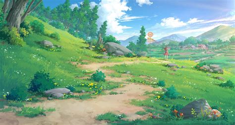 ArtStation - 草地-, 拉布 | Fantasy art landscapes, Fantasy landscape ...