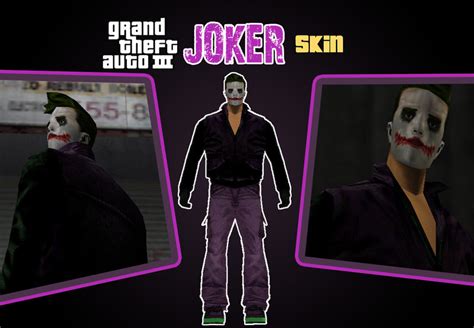 GTA 3 Joker Skin Mod - GTAinside.com