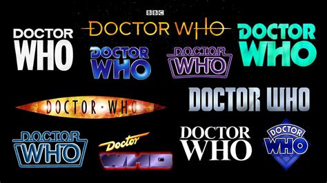 Top 5 Doctor Who Logos - YouTube