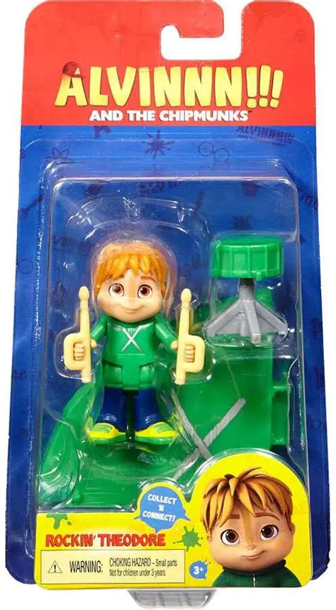 Fisher Price Alvin the Chipmunks Rockin Theodore Action Figure - ToyWiz