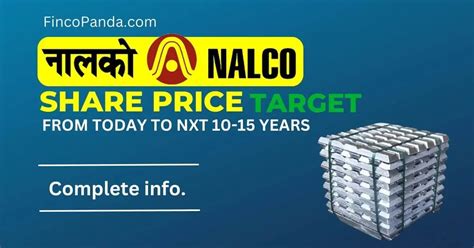 NALCO Share Price Target 2024, 2025, 2027, 2030, 2032, 2035 (Long Term) » Finco Panda