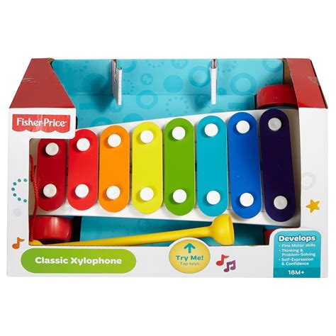 Classic Xylophone Toy: Latest Redesign - Fisher-Price - Hobby Spirit