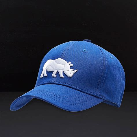 Mens Clothing - SORAI Rhino Embroidered Cap - Navy - Hats & Caps