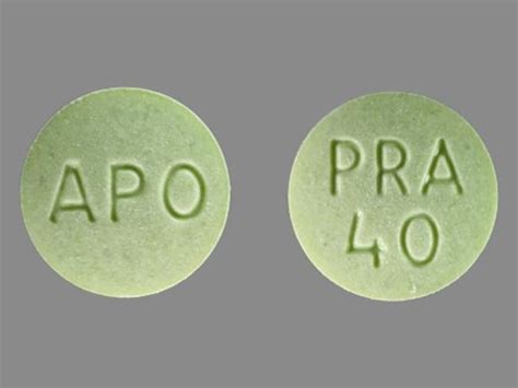 APO PRA 40 Pill Green Round 9mm - Pill Identifier