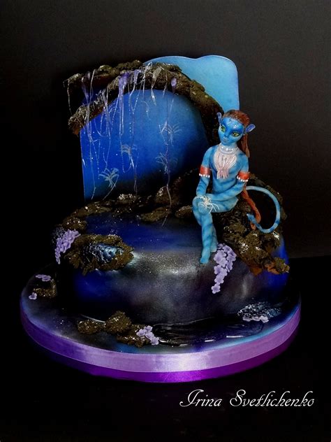 Торт Аватар (Avatar) | Mini cakes birthday, Themed birthday cakes, Pandora cake